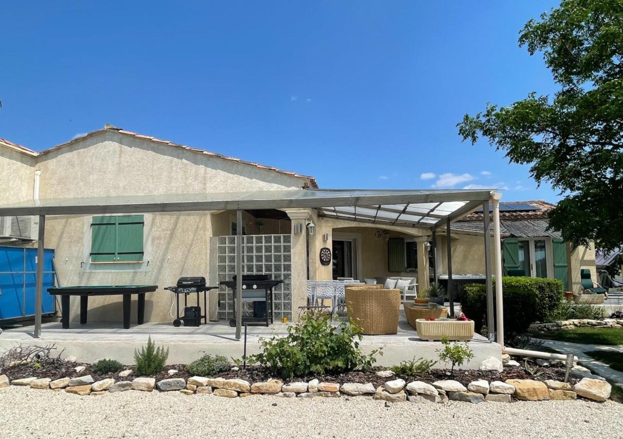 Le Palmier de Mira - entre Uzège et Cévennes Villa Saint-Chaptes Exterior foto